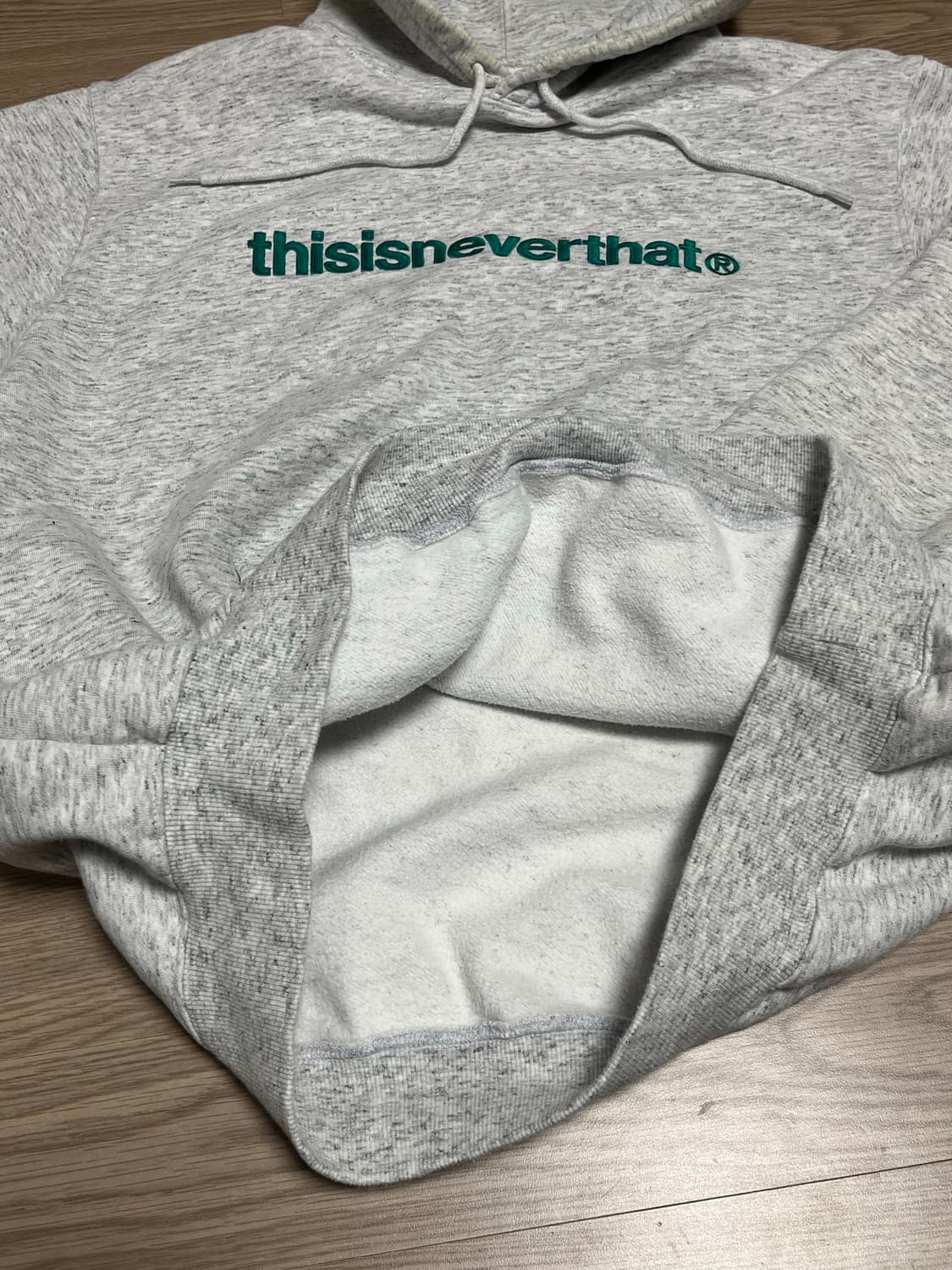 디스이즈네버댓 기모 후드티 상품이미지4
