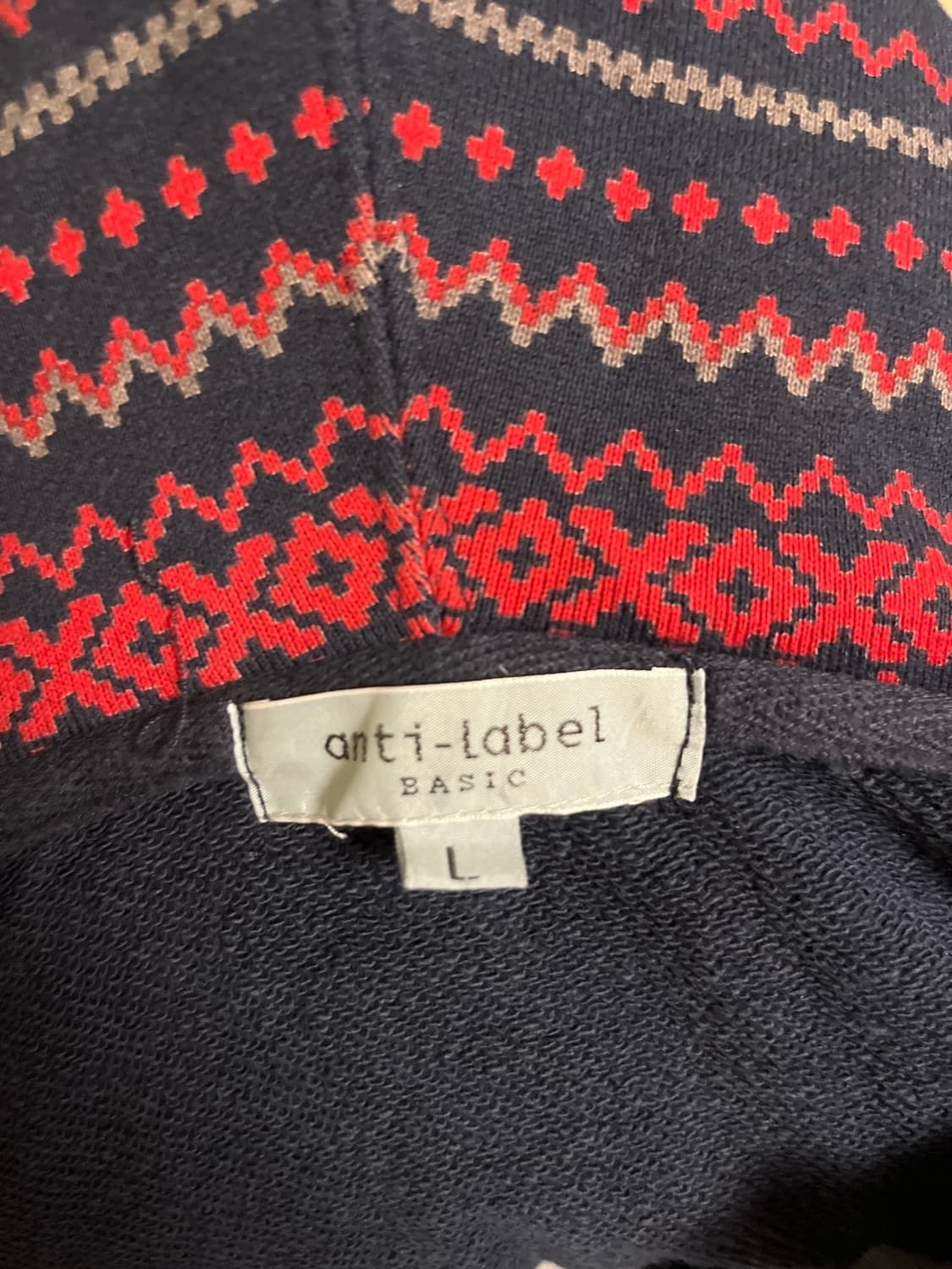 anti-label basic ethnic zip-up hoodie 상품이미지5