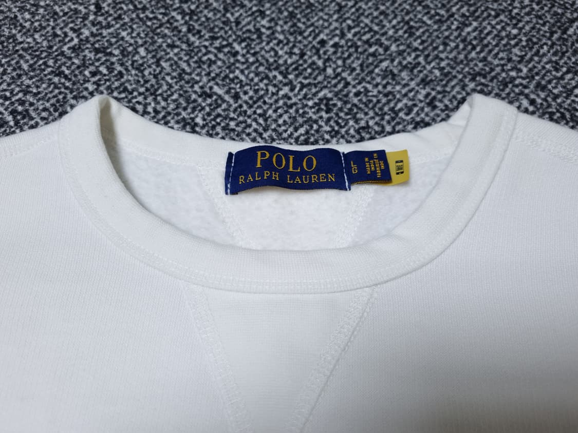 [무료배송][100]폴로 남성용 기모 맨투맨 긴팔티 상품이미지5