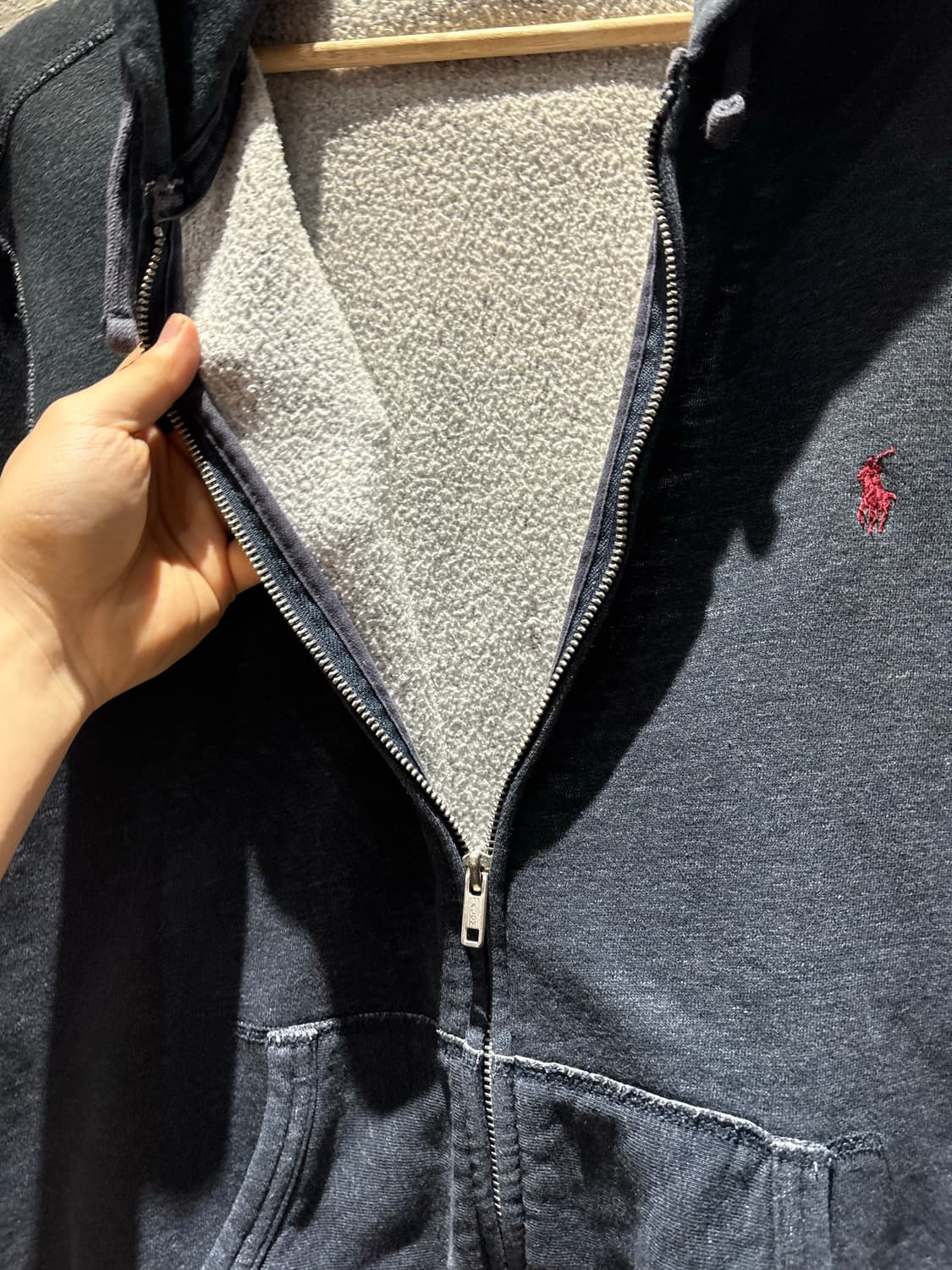 폴로 랄프로렌 빈티지 후드집업 상품이미지5