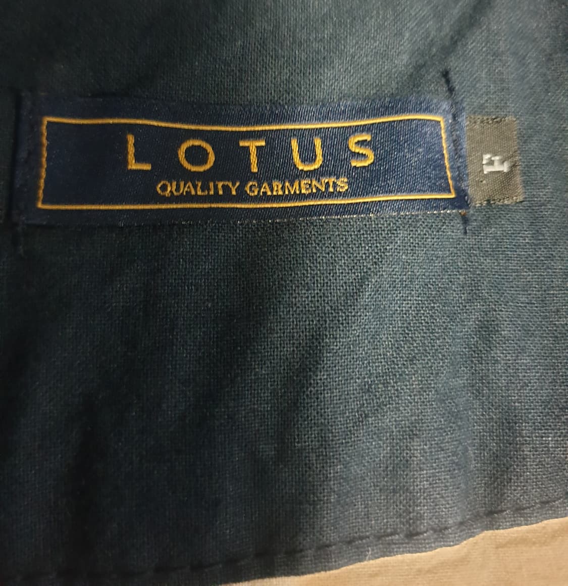 LOTUS 클래식 배색 패딩 조끼 네이비 (F) 상품이미지2