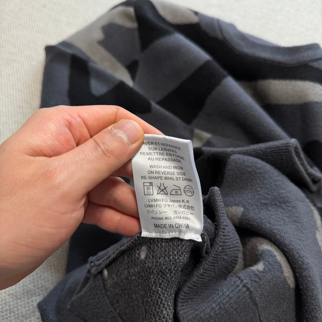 발렌티노 카모 니트 상품이미지6