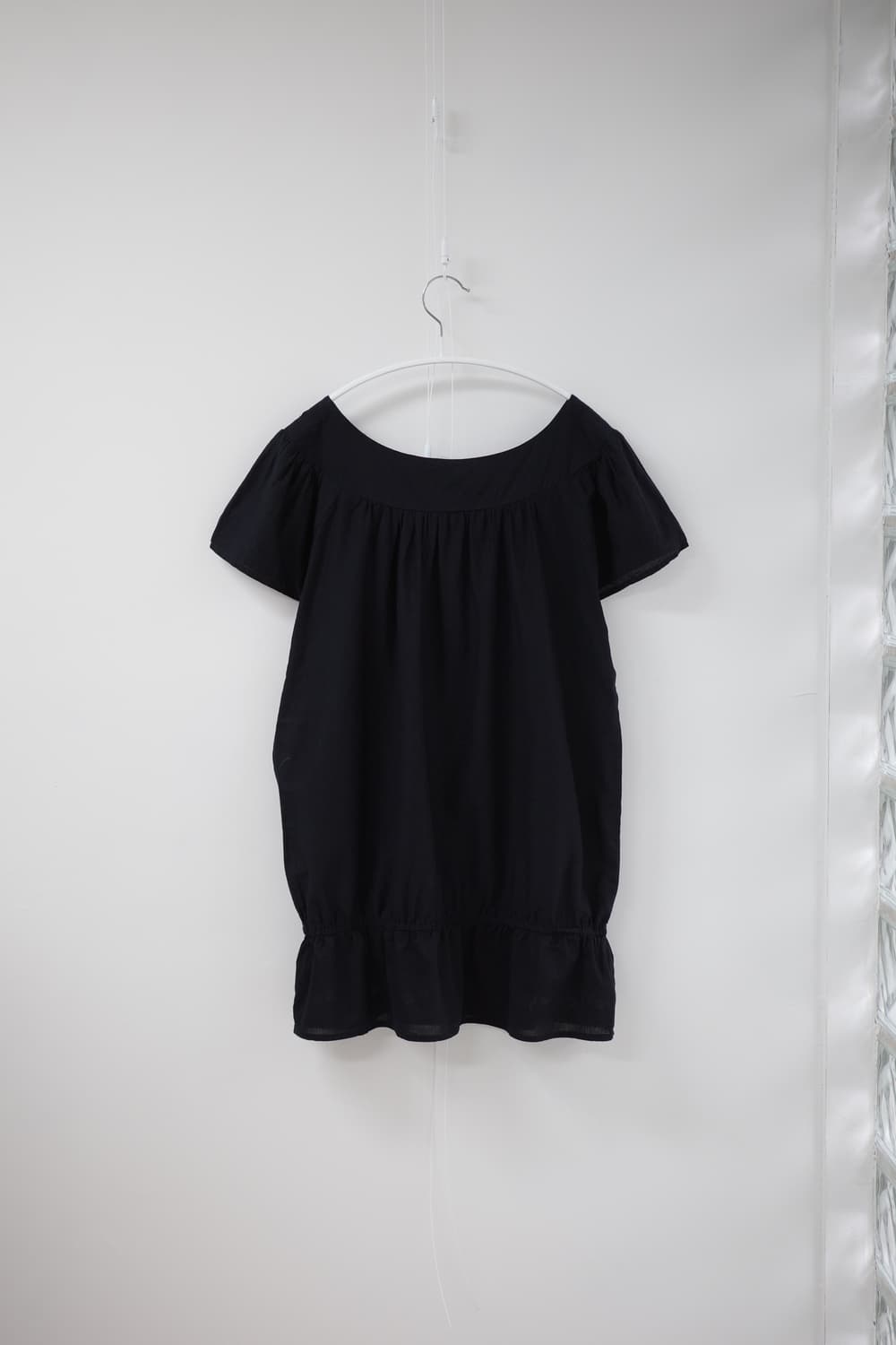 India black vintage blouse 상품이미지5