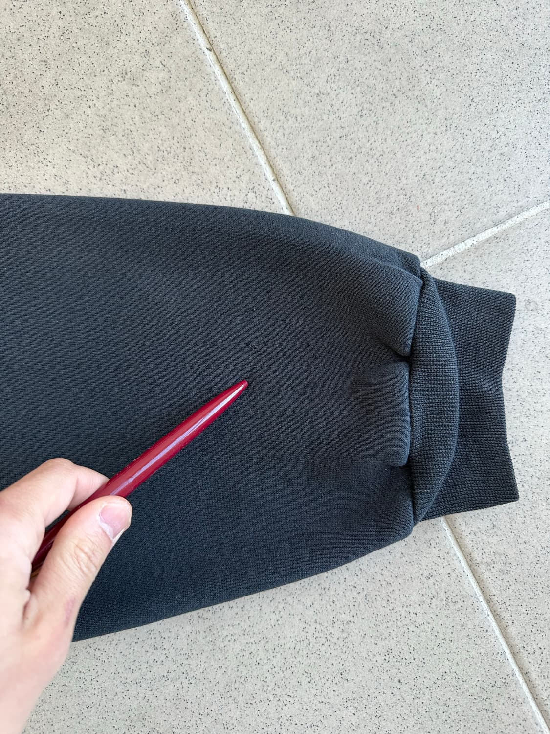 빈티지 러셀 후드집업 블랙 XL 상품이미지9