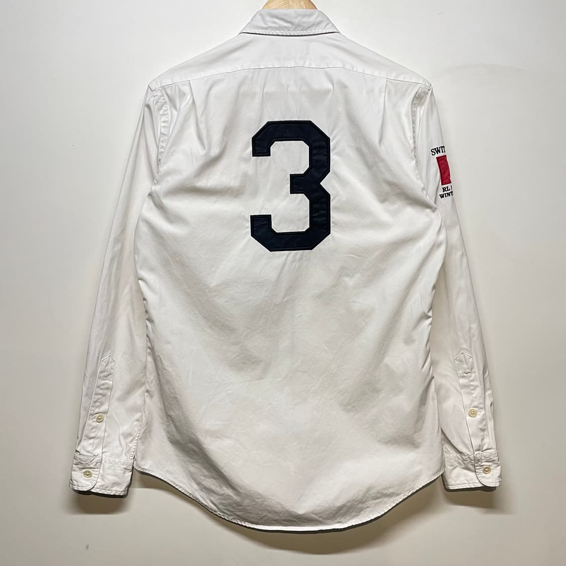 폴로 랄프로렌 빅로고 화이트 셔츠 상품이미지4