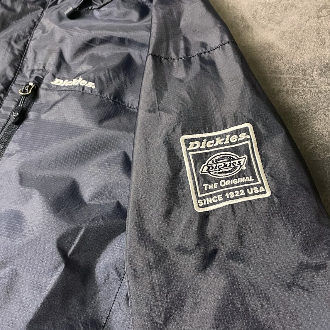 DICKIES 디키즈 빈티지 네이비 후드 윈드브레이커 A00481 상품이미지5