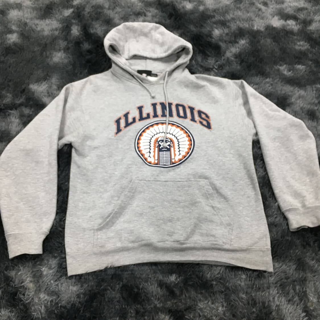 투티/0281 white mountain 기모 후드티 일리노이스 상품이미지3