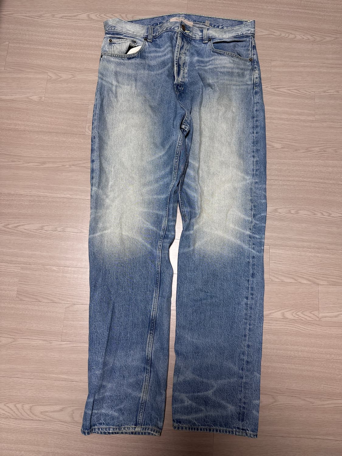 에센셜 5 포켓 진 인디고 22fw 34 size 상품이미지2