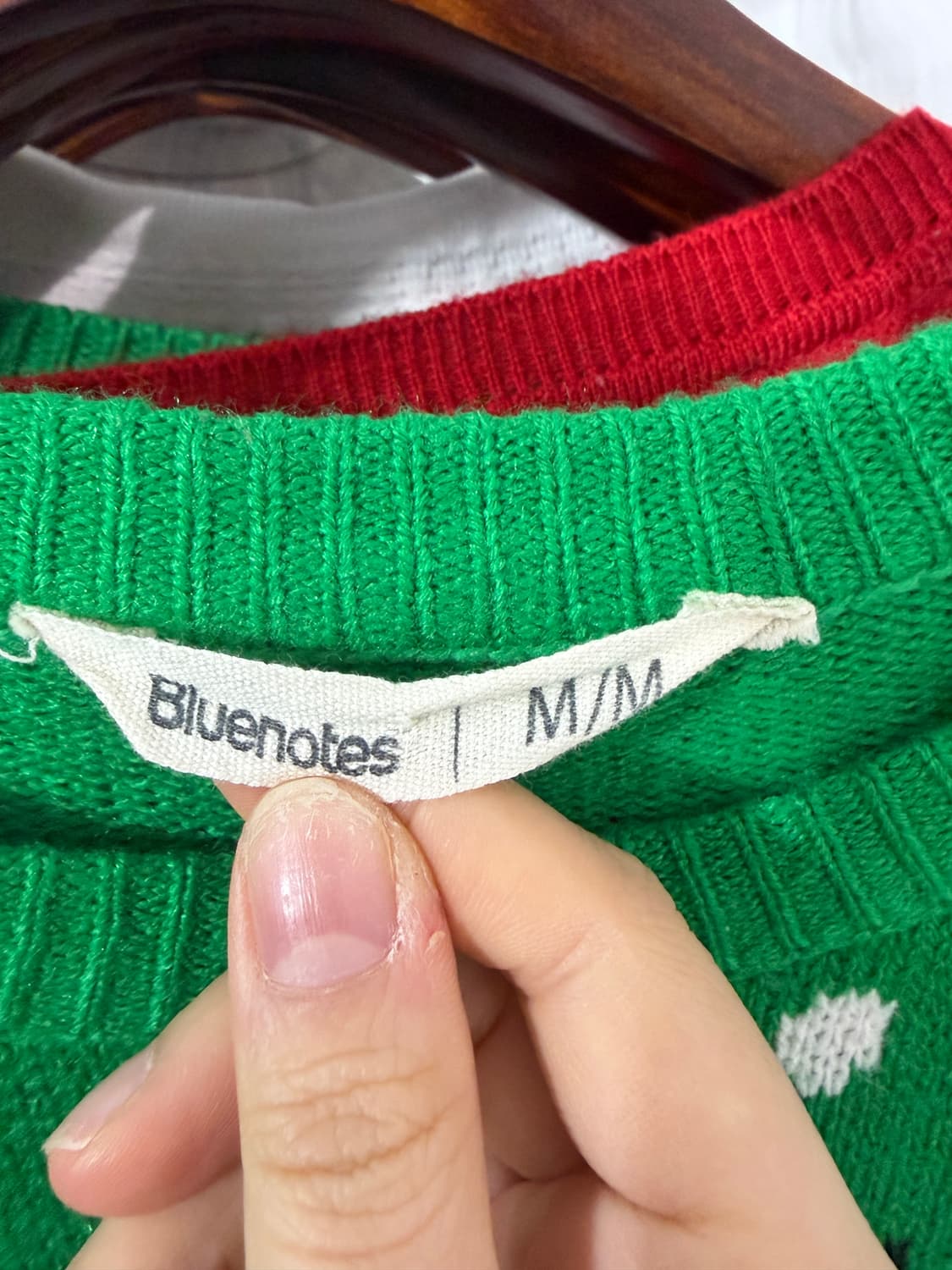 U.S.A. 크리스마스 어글리니트 M 상품이미지8