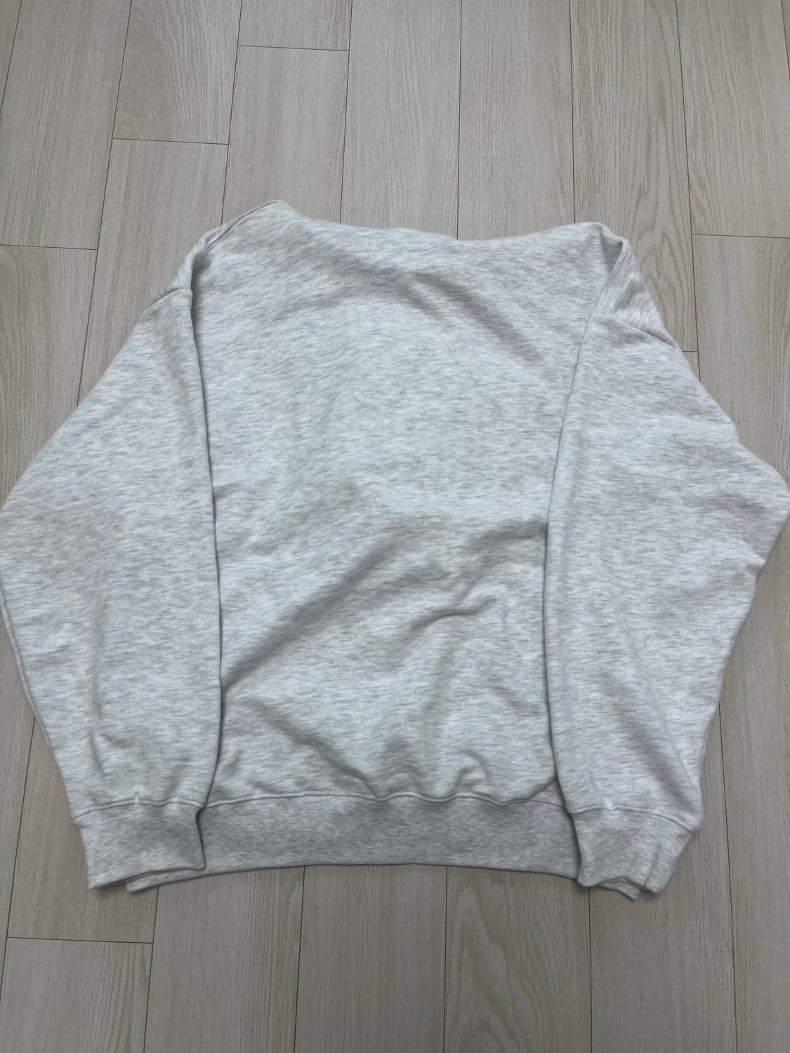 1사이즈)엘리메노 EL 플랫 후드티 멜란지 상품이미지2