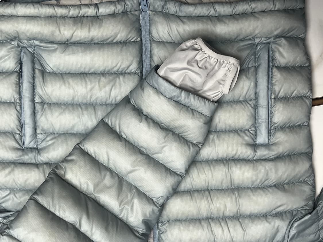 산산기어 경량패딩 서픽스 스카이 블루 23FW 3size 상품이미지5