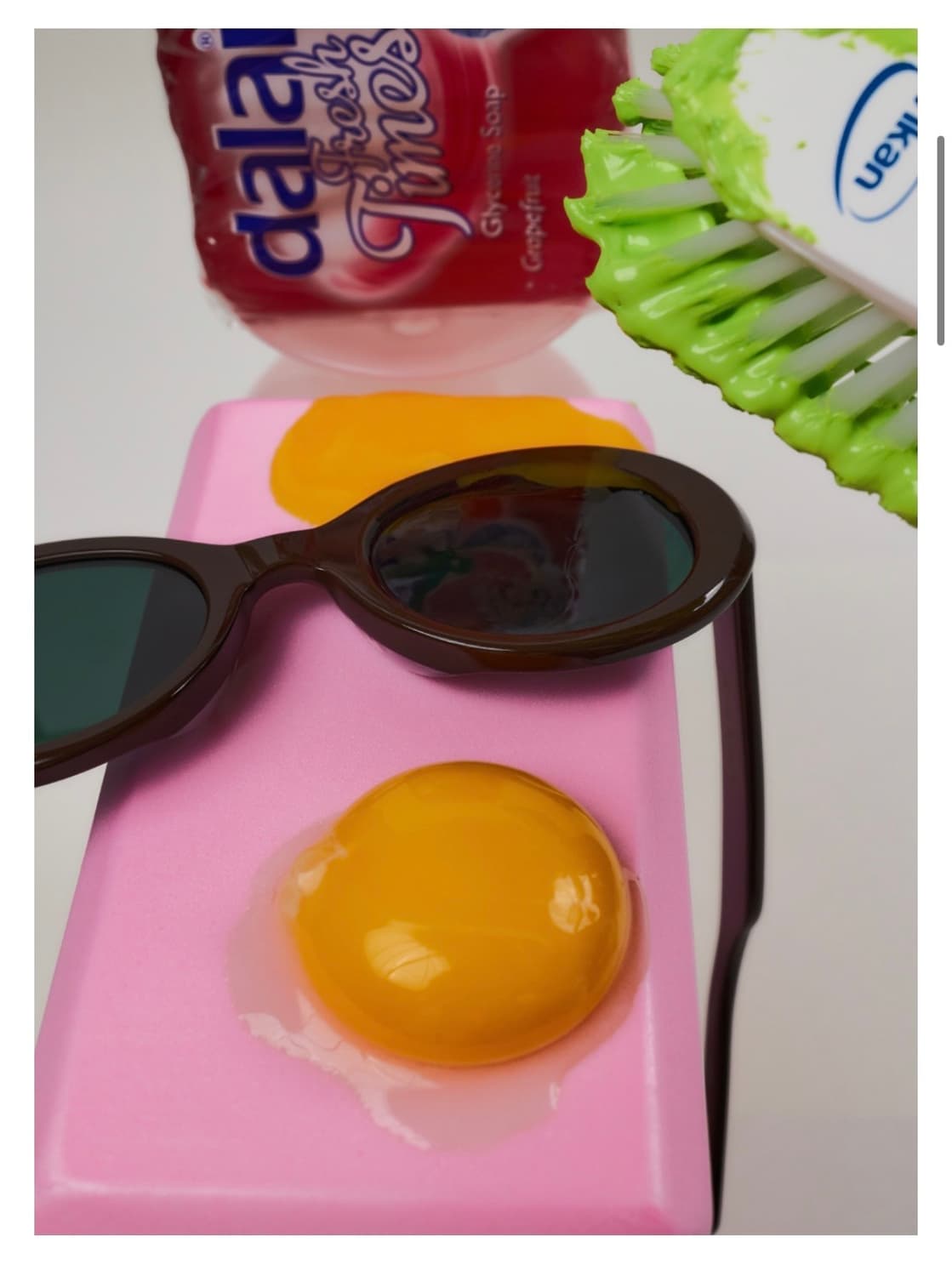 오르오르 OROR 오벌 선글라스 초콜릿 상품이미지6