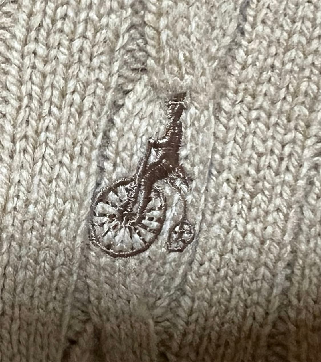 빈폴 남자 꽈배기 니트가디건 캐시미어 캐주얼 XXL 110 상품이미지4