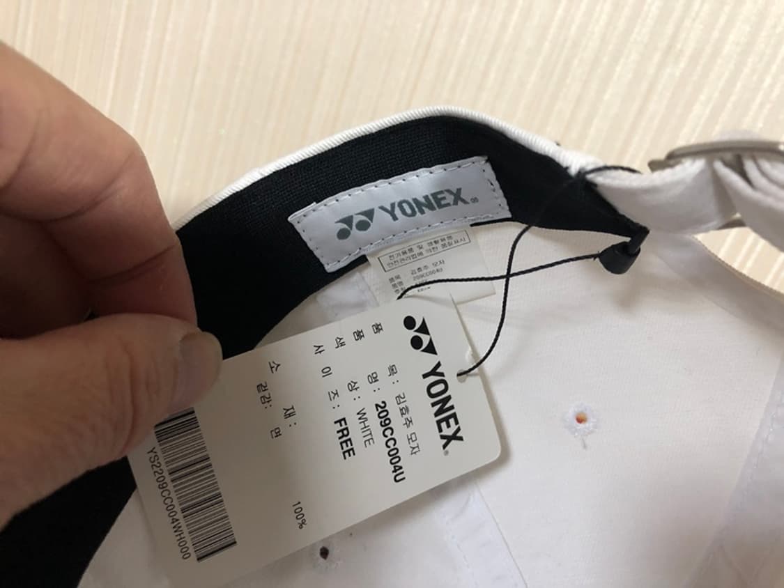 요넥스(YONEX)골프 롯데골프단 프로골퍼모자/김효주프로 싸인모자 상품이미지10