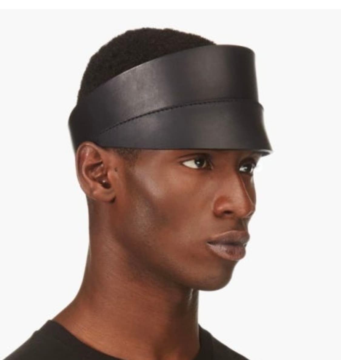 릭오웬스 레더 헤어밴드 상품이미지1