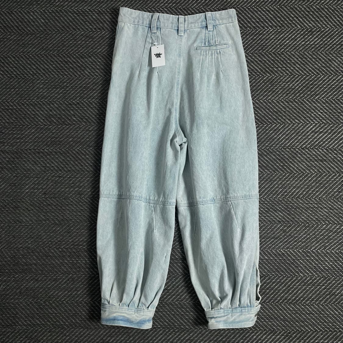 빈지티 버클 디테일 데님 퍼티그 팬츠y 3523 상품이미지4