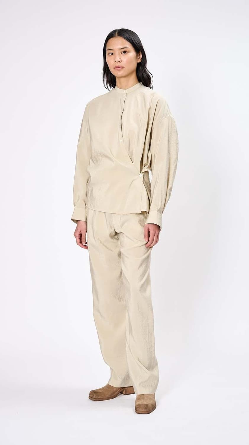 르메르 오피서 카라 트위스트 셔츠 42사이즈 상품이미지5