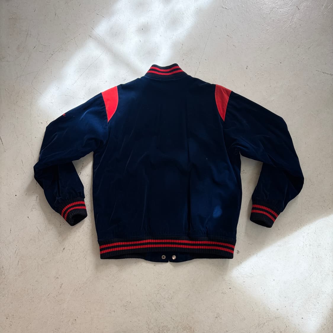 80s MIZUNO 미즈노 빈티지 바시티 자켓 L 상품이미지7