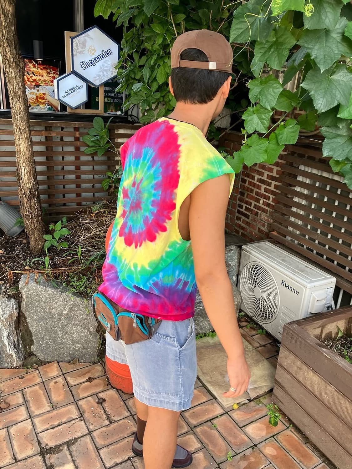 vtg tie-dye cutting sleeveless  상품이미지1