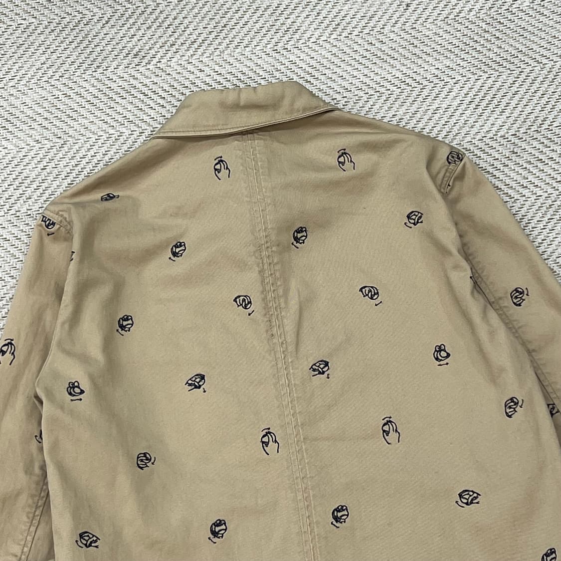 라코스테 멀티자수 셔츠자켓 r3238 상품이미지4