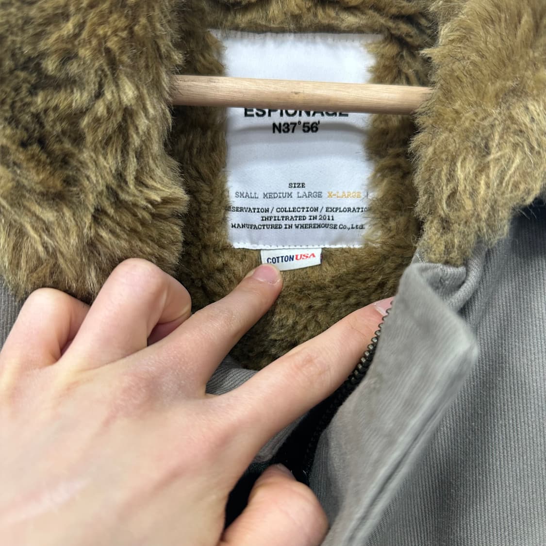 에스피오나지 N-1 덕 자켓 상품이미지3