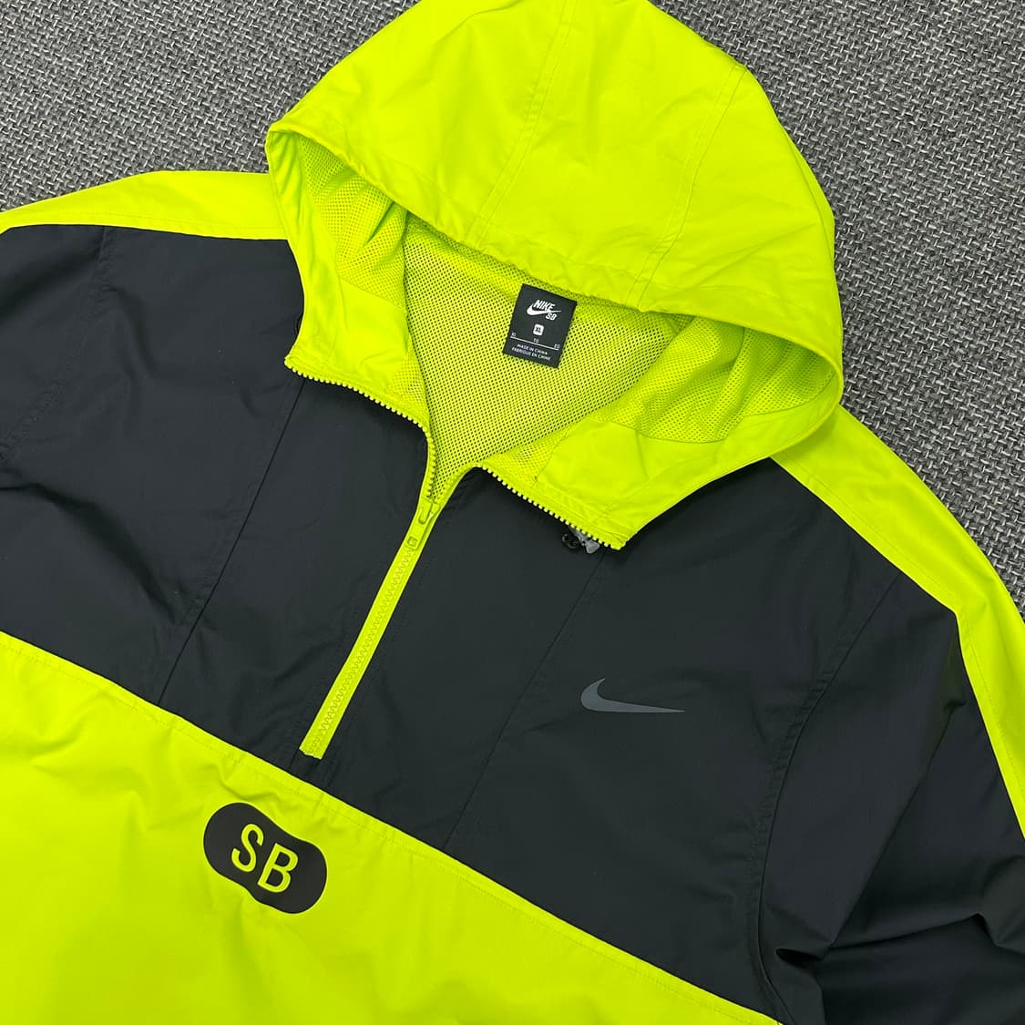 나이키 SB 형광 후드 아노락 XL 상품이미지4