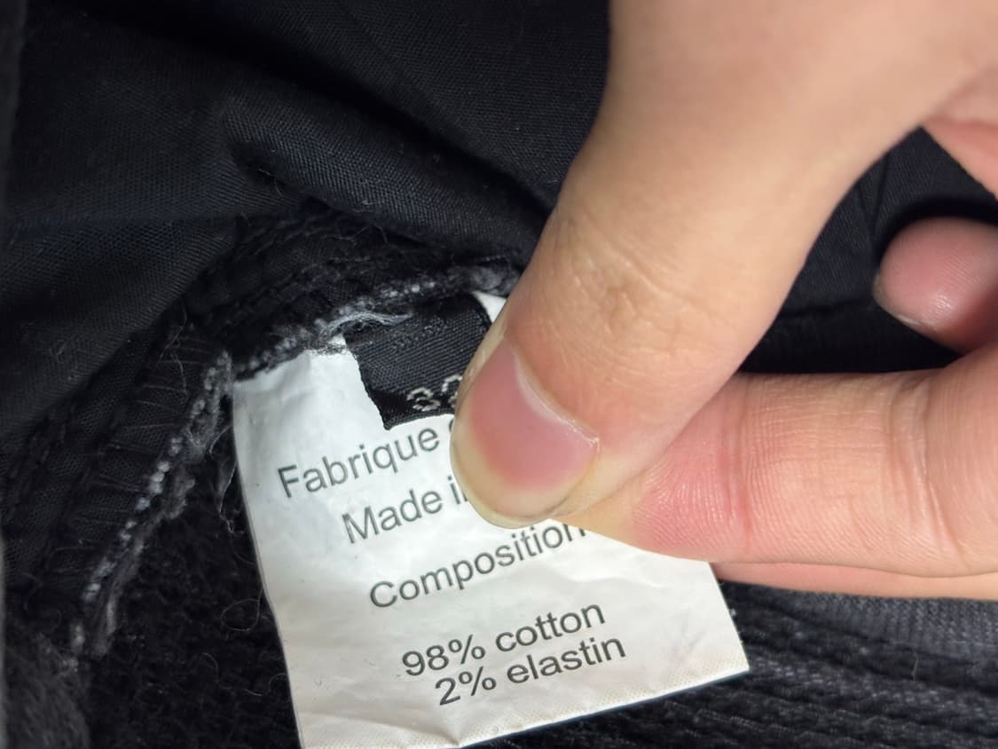 balmain 팬츠 정품 블랙 상품이미지3