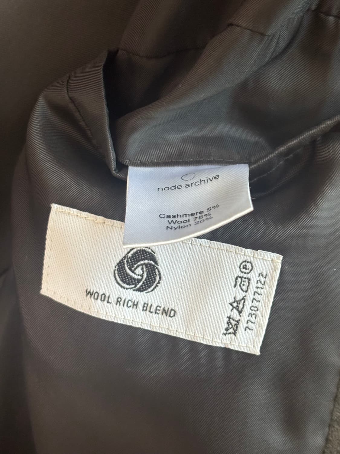 노드아카이브 캐시미어 후드 코트 1사이즈 브라운  상품이미지8