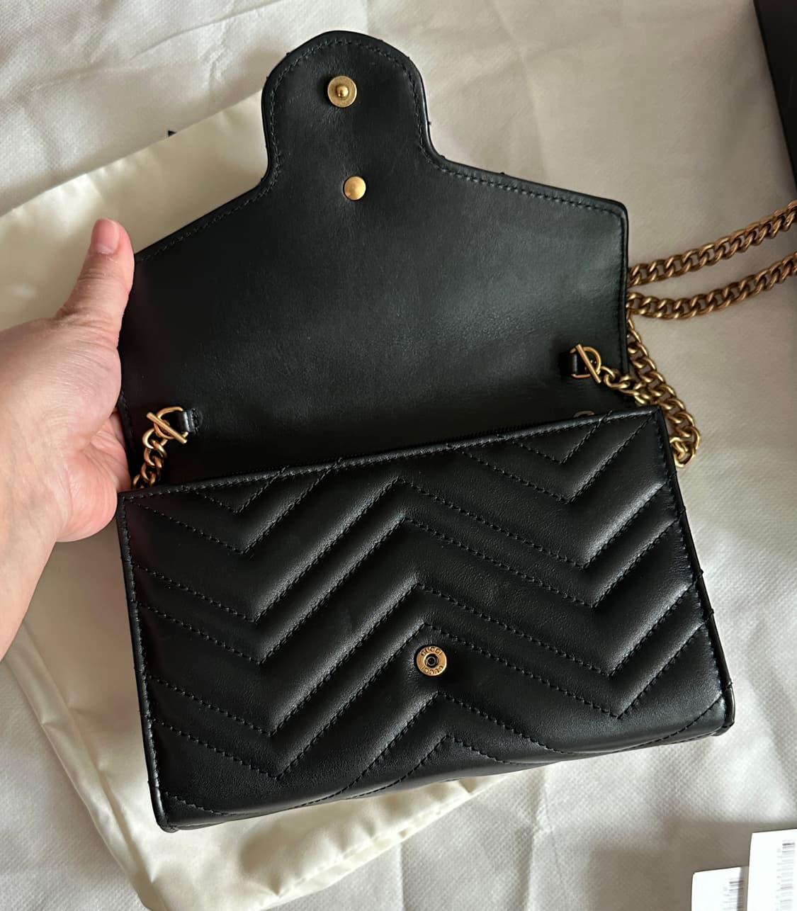 구찌 마몬트 마틀라쎄 미니 체인백 백화점제품 상품이미지3