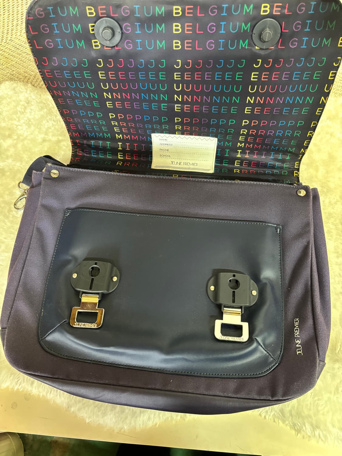 젠느 프리미어(Jeune Premier)잇 백 미디 캡틴 스쿨백 상품이미지4