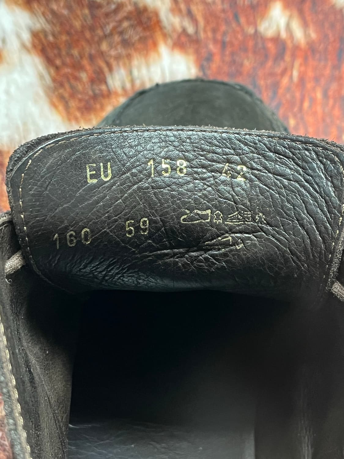 [42] 빈티지 엠포리오 아르마니 브라운 스웨이드 부츠 상품이미지7