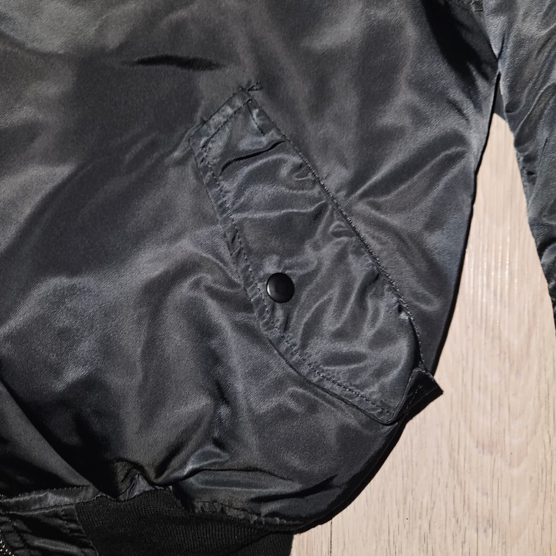 90s hope mfg reversible ma-1 black 상품이미지3
