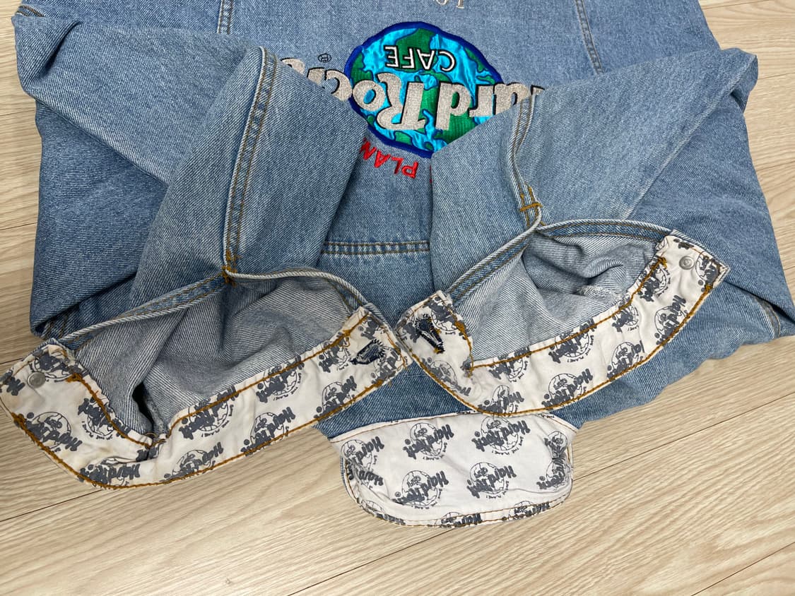 하드락카페 런던 90s 데님 자켓 Hard Rock Cafe LONDON 상품이미지5