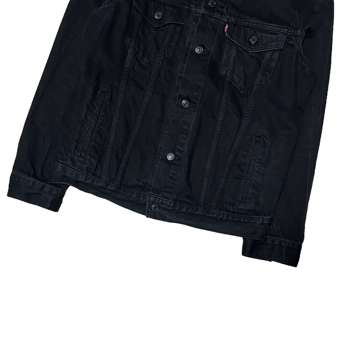 리바이스 타입3 블랙 데님 자켓 상품이미지4