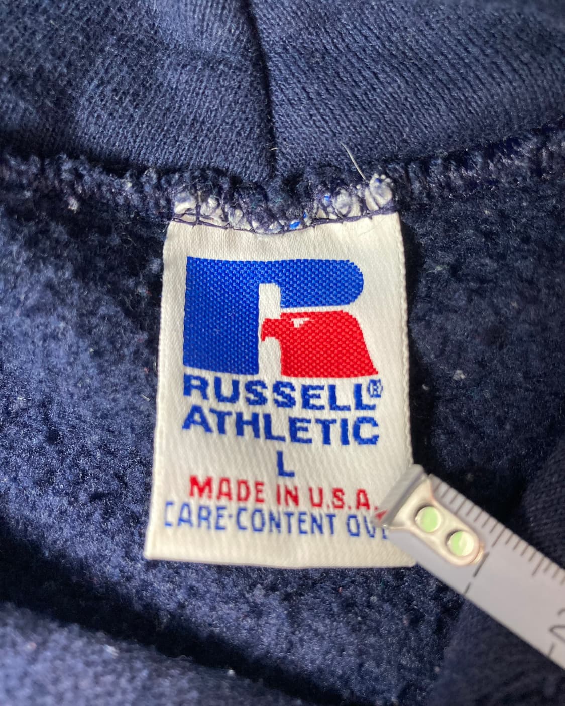 90s Russell Hoodie (navy) 상품이미지3