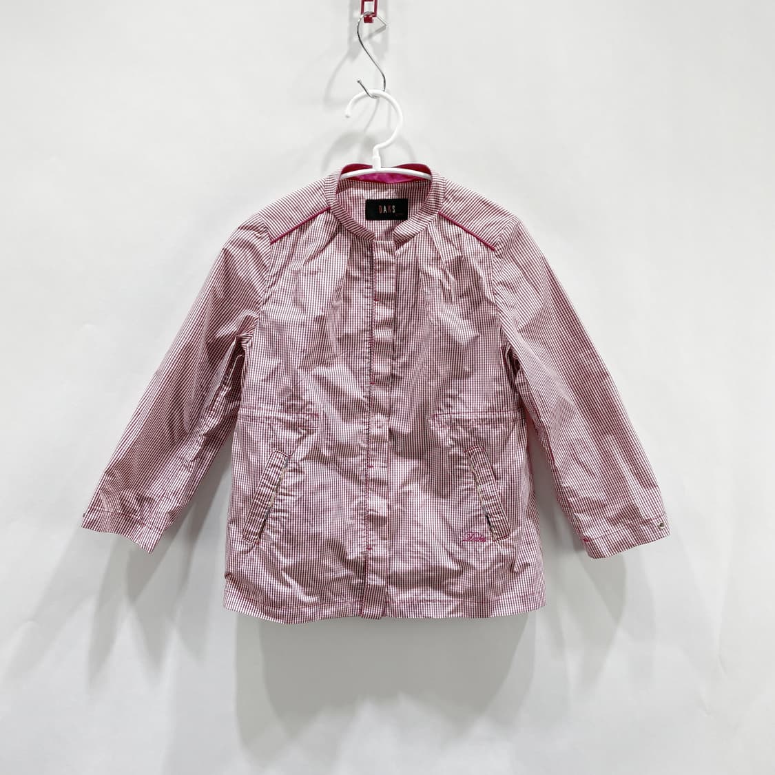 닥스 키즈 바람막이자켓 체크 120 7Y  상품이미지1