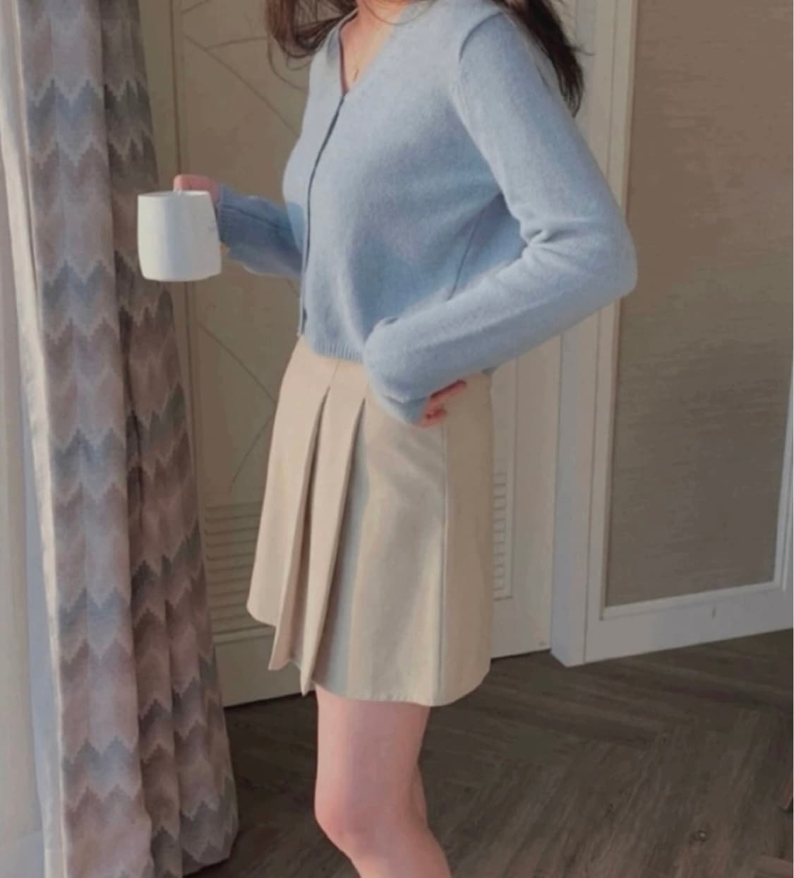 로렌하이 베이지스커트m 상품이미지4