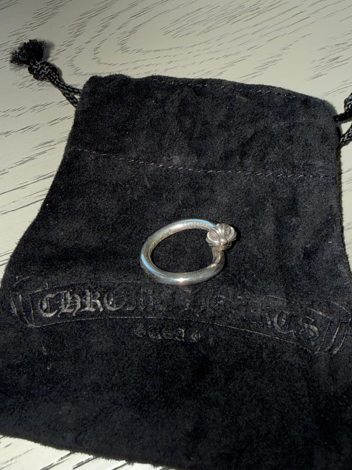 Chrome Hearts Crossball Nail Ring (US 6) 상품이미지4