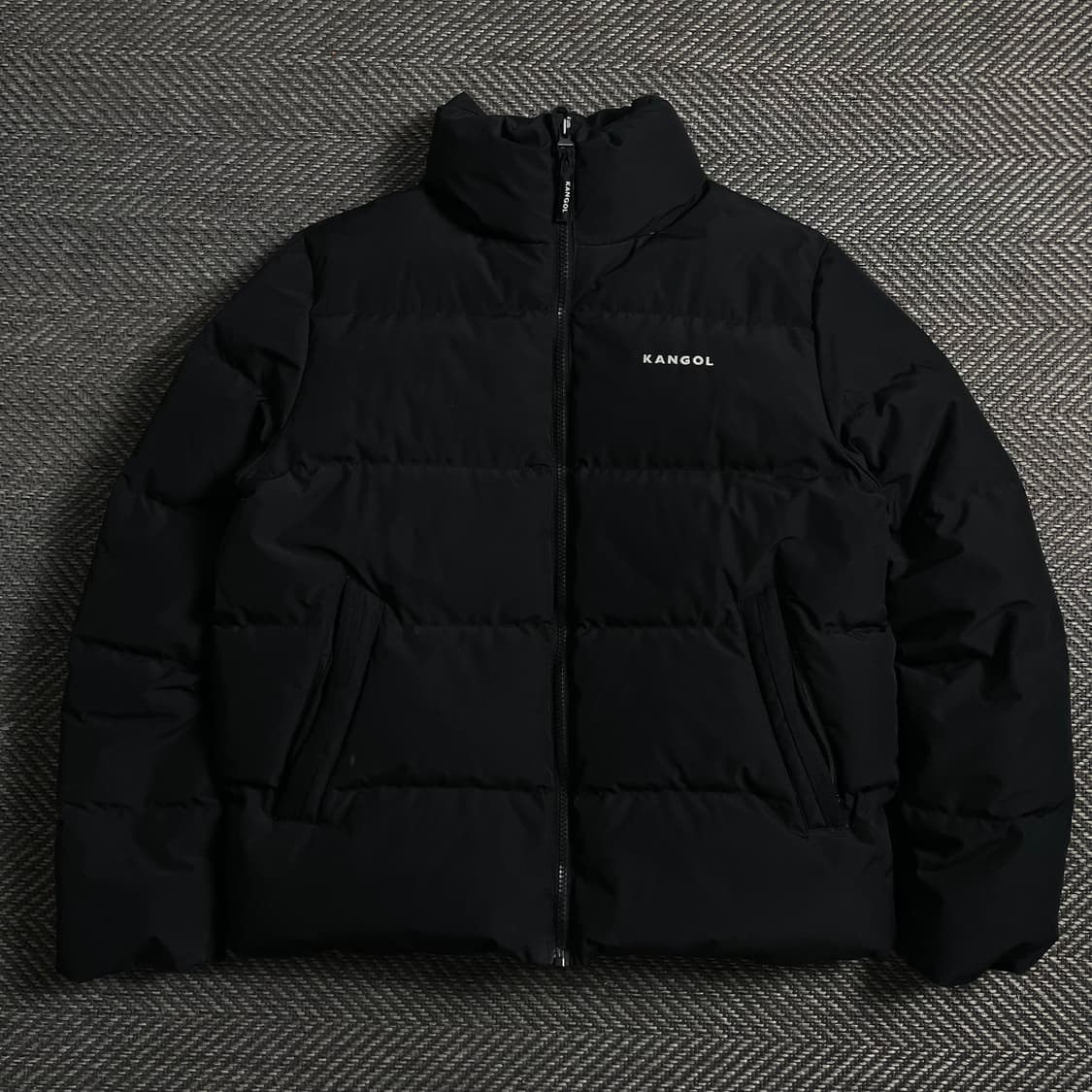 캉골 오리지널 베이직 덕다운 푸퍼 패딩 블랙y 4752 상품이미지2