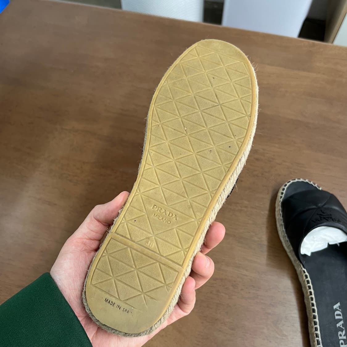 프라다 에스파듀 슬리퍼 38 상품이미지5