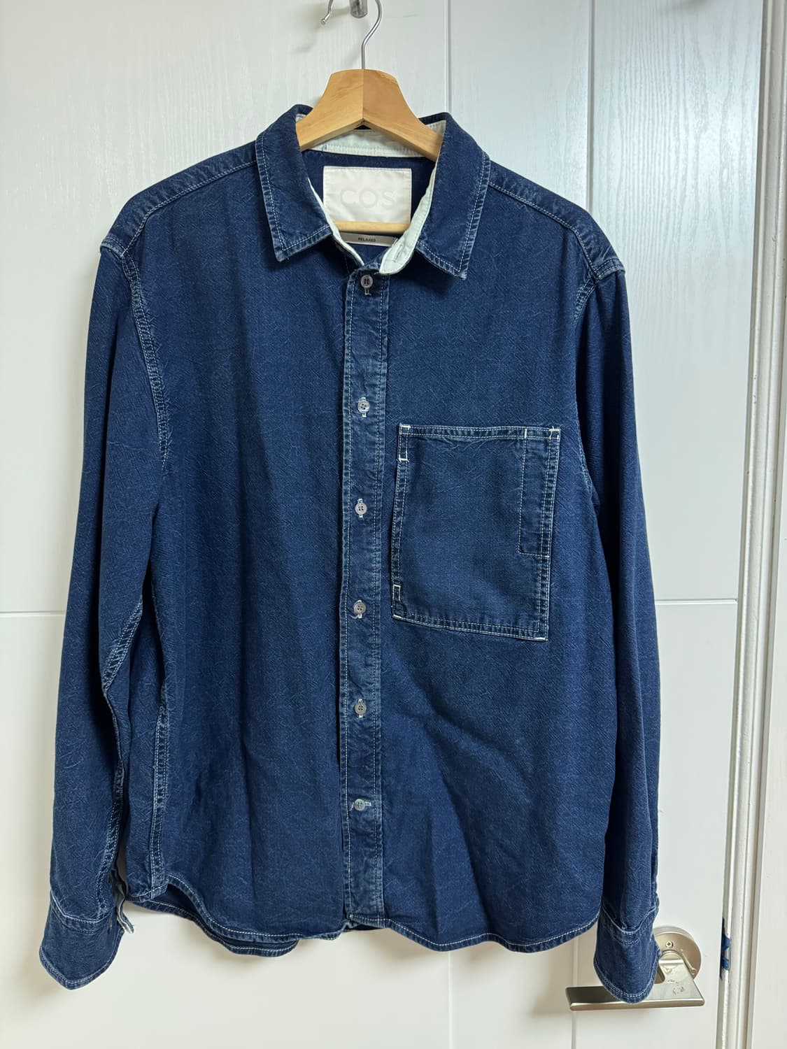 코스 데님셔츠 상품이미지1