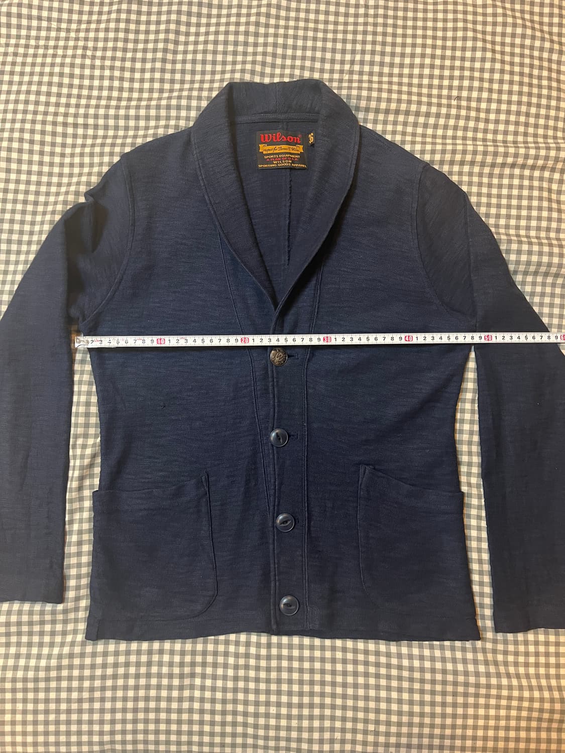 윌슨 USA 코튼 가디건 상품이미지1