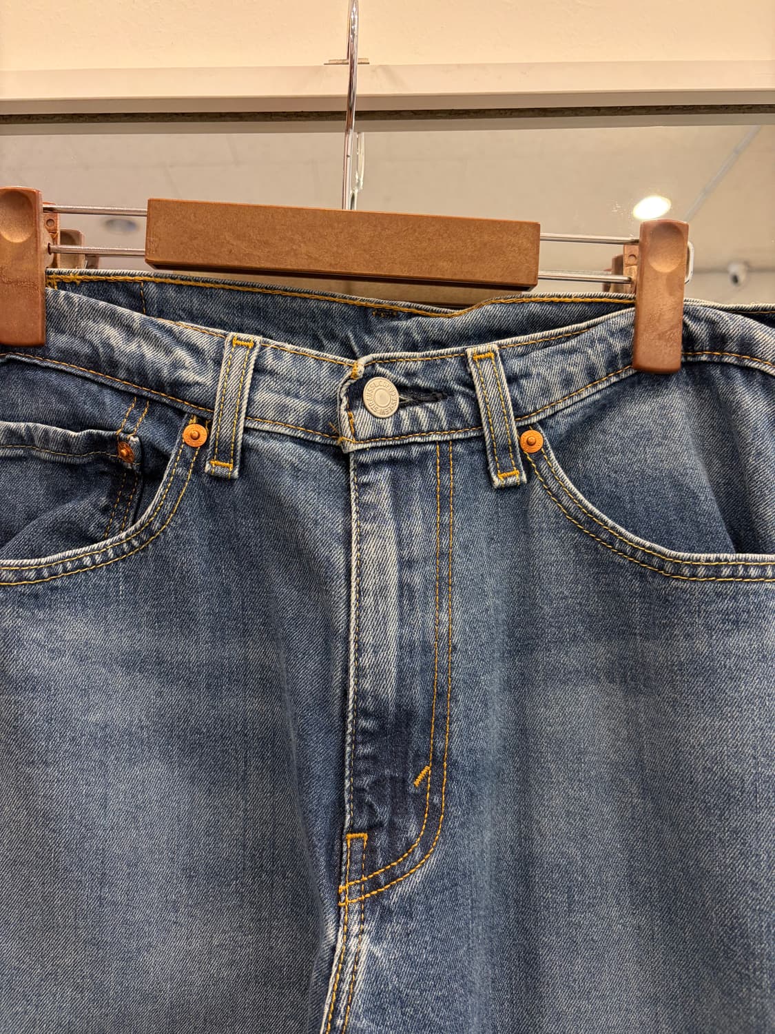Levis 리바이스 505 블랭크탭 데님 팬츠 (34inch) 상품이미지3