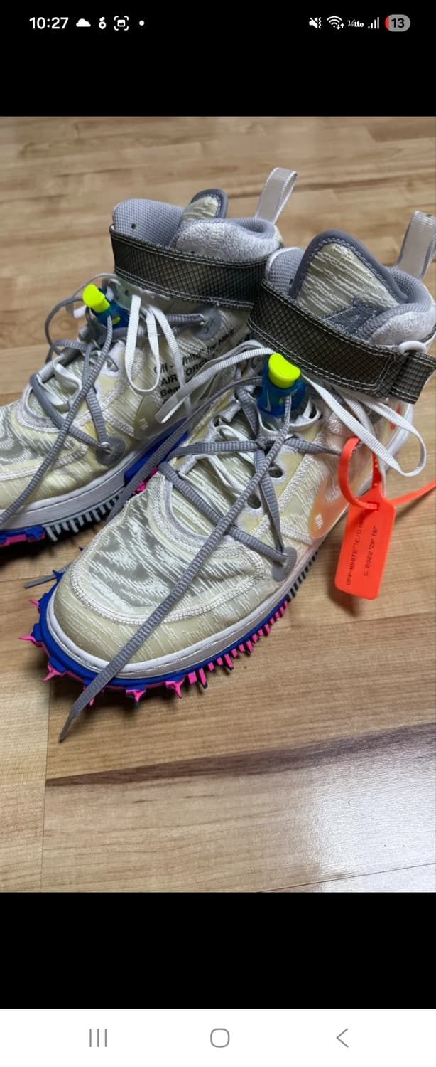 나이키 x 오프화이트 에어포스1  280mm 상품이미지1