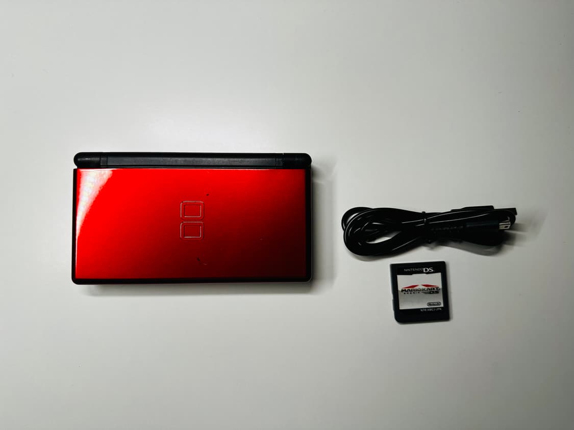 닌텐도 DSL DS Lite 크림슨블랙 일판 + 마리오카트 판매 상품이미지1