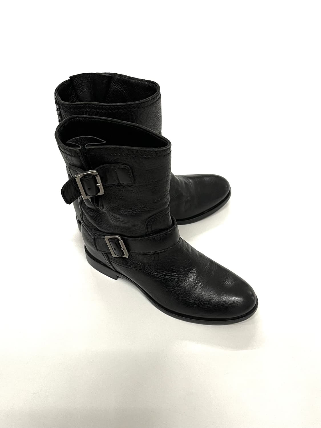 프라다 레더 엔지니어드 부츠 상품이미지2