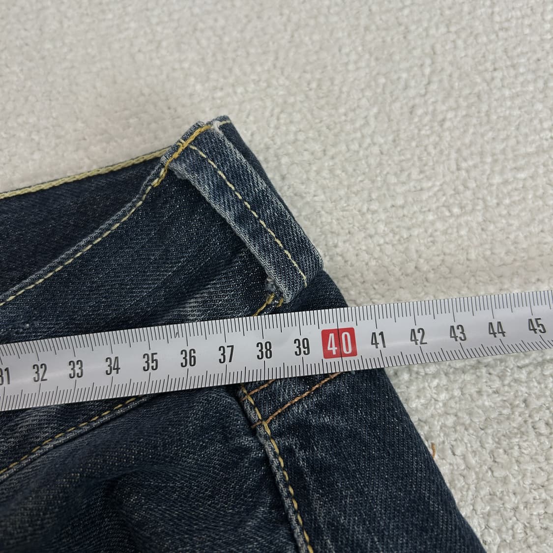 리바이스 523 32 워싱 데님 청바지 상품이미지5