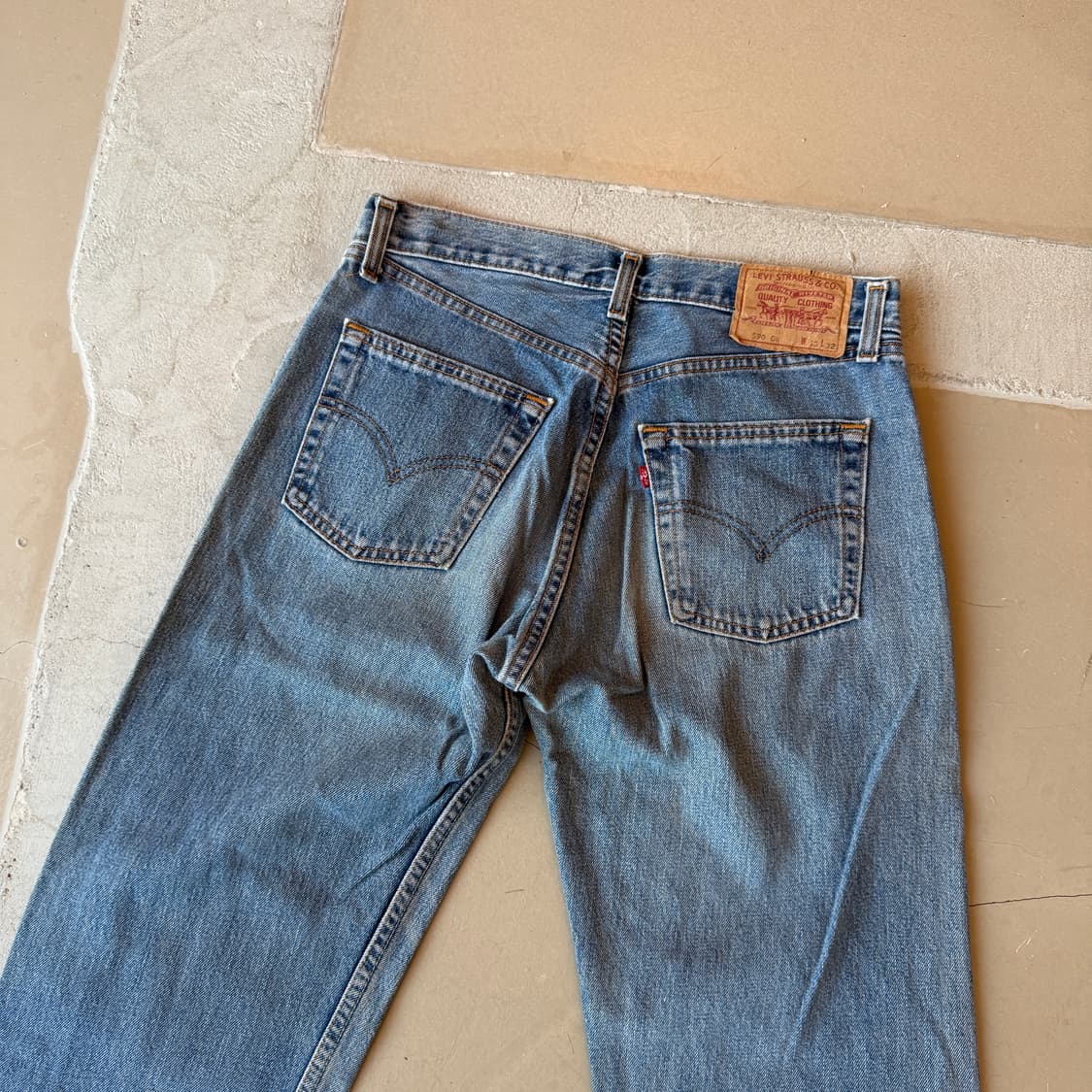 리바이스 590 데님 팬츠 상품이미지5