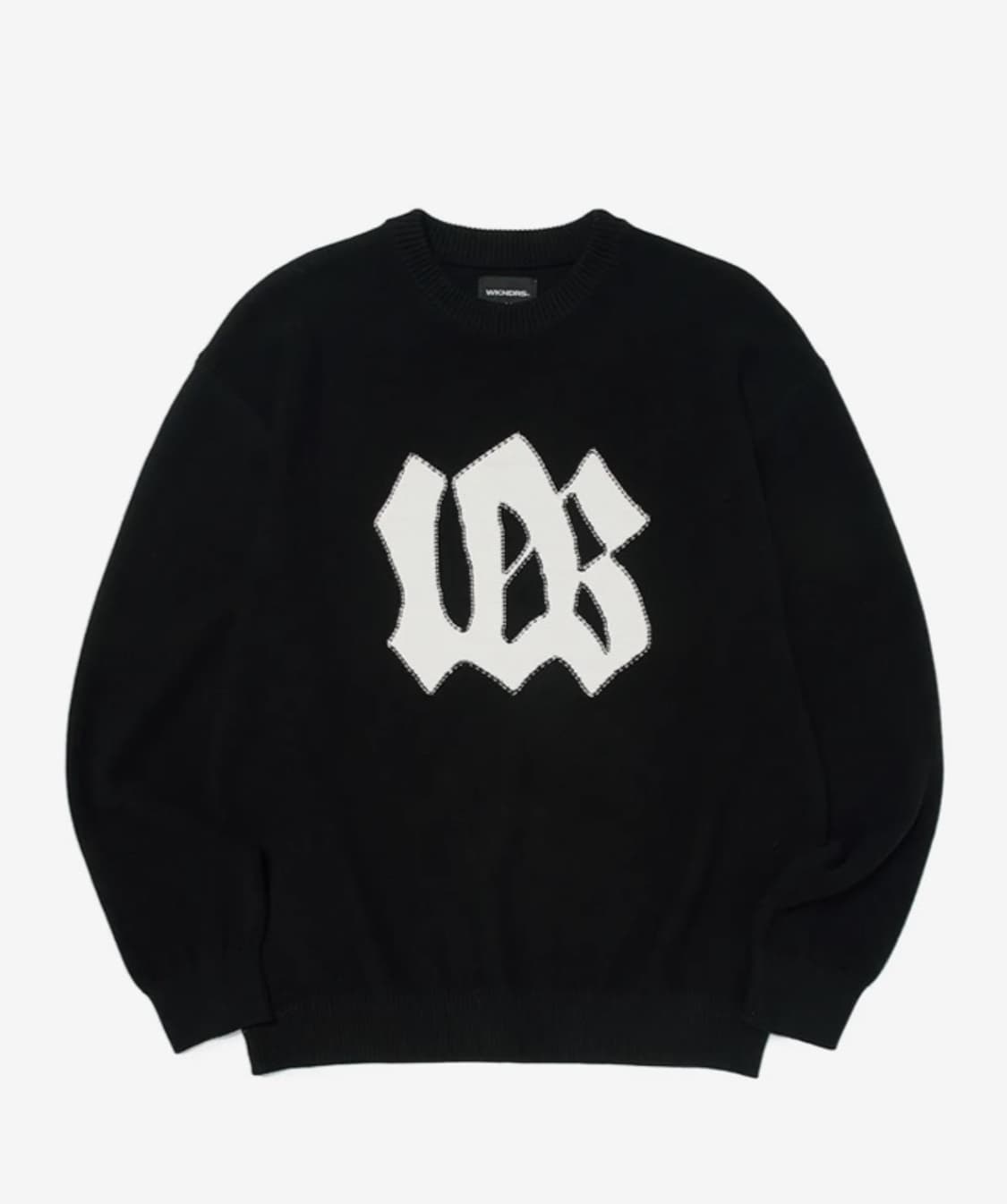 위캔더스 니트 스웨터 블랙 상품이미지1