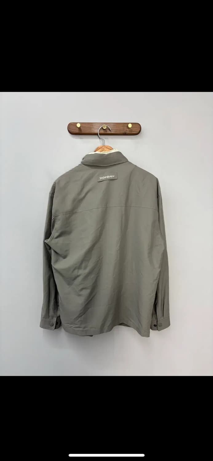 입생로랑 스몰로고 라이트카키 폴리자켓 H1465 상품이미지6